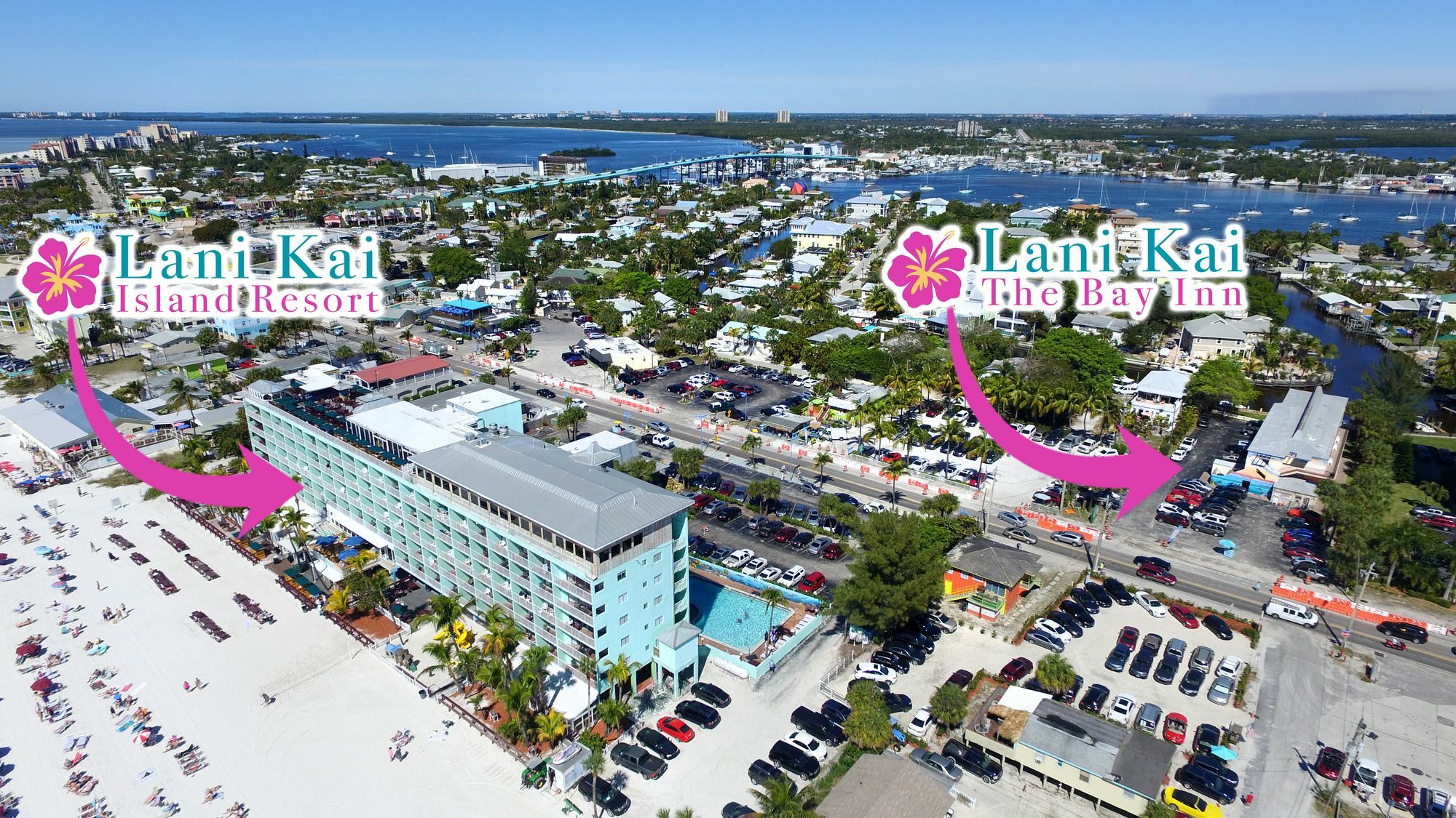 פורט מיירס ביץ' The Bay Inn At The Lani Kai מראה חיצוני תמונה